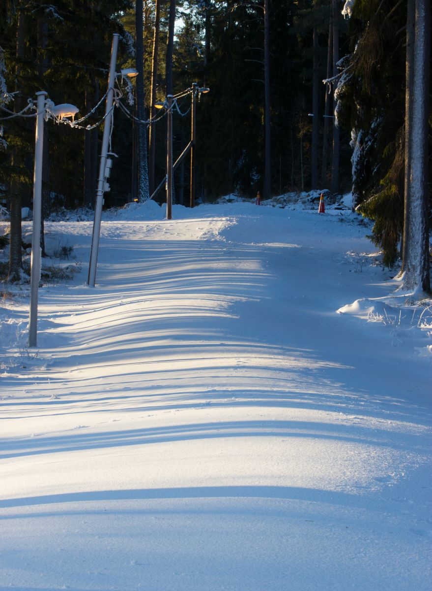 image: Kör inte i den nysprutade snön