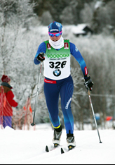 Eva Johansson på tävling