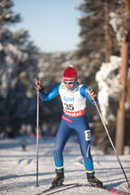 Eva Johansson på tävling