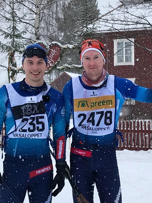 Martin Johansson och Benjamin Lembke